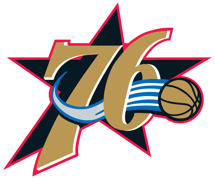 Philadelphia 76ers 1997-2009 Alternate Logo fabric transfer